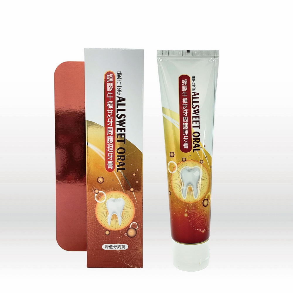 【愛立淨】蜂膠牛樟芝牙周護理牙膏120g