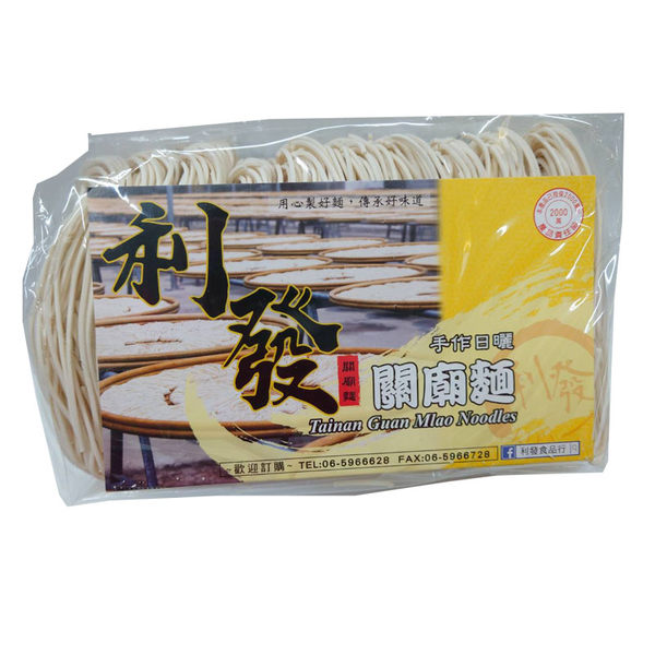 【利發】關廟麵600g
