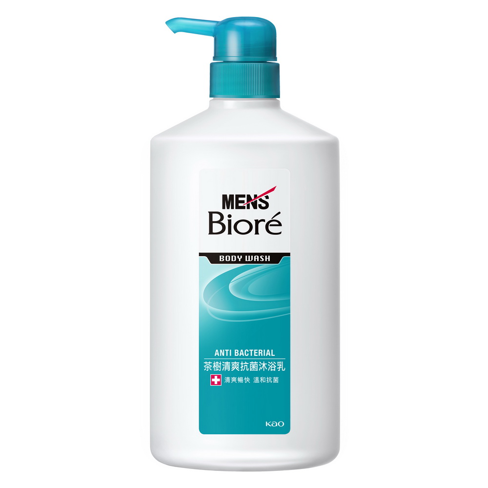 【MEN'S Biore】男性專用茶樹清爽抗菌沐浴乳 750ml