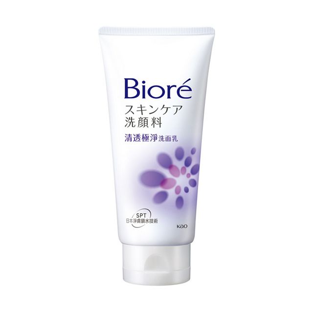 【Biore】清透極淨洗面乳100g