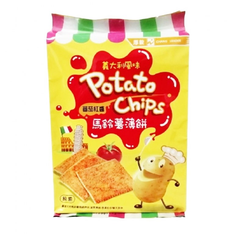 【厚毅】義大利風味番茄紅醬馬鈴薯薄餅 256g