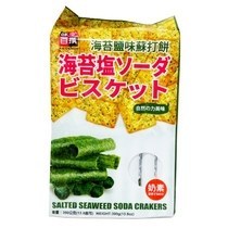 【味覺百撰】海苔鹽味蘇打餅390g