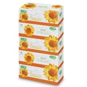 【百吉牌】盒裝面紙180抽5盒