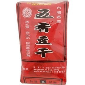 【德昌紅標】五香豆干300g