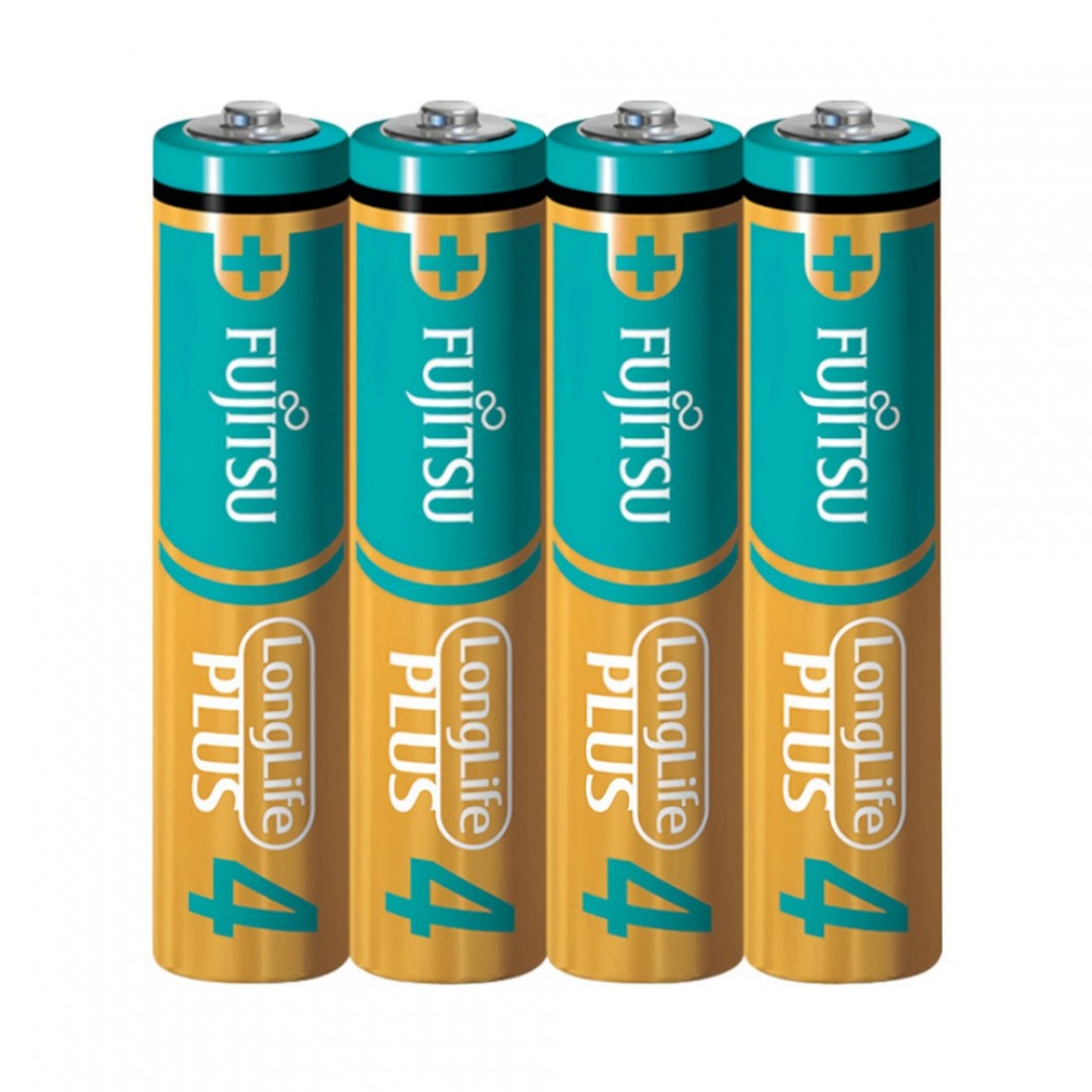 【FUJITSU 富士通】長效型4號鹼性電池 4入1組