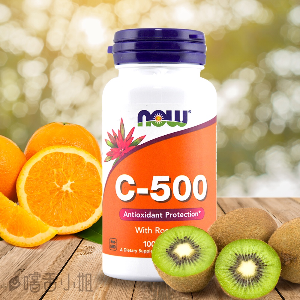 【NOW健而婷】維他命C500 玫瑰果