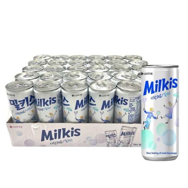 【樂天lotte】韓國樂天優格風味碳酸飲250ml 30入1箱