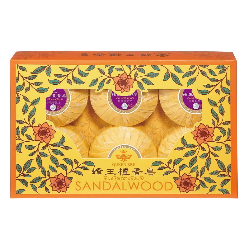 【蜂王】檀香皂100g 6入1盒