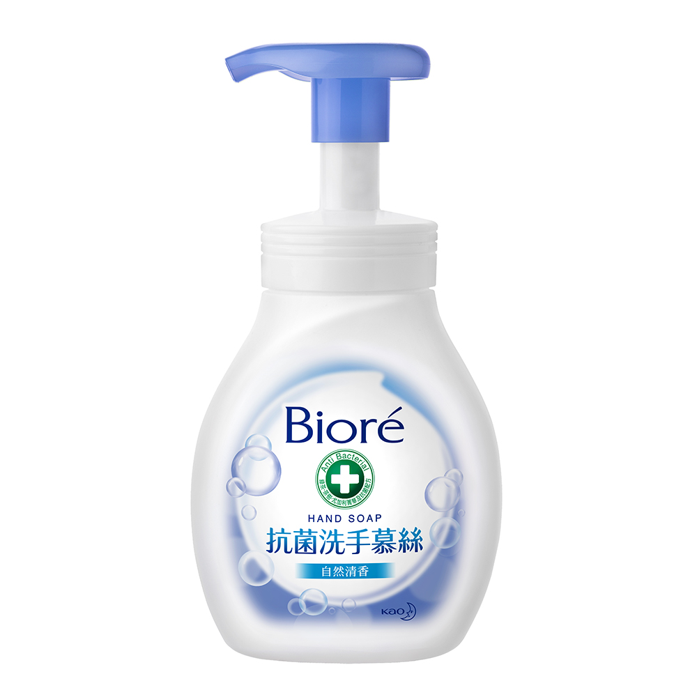 【Biore】抗菌洗手慕絲 自然清香 280ml