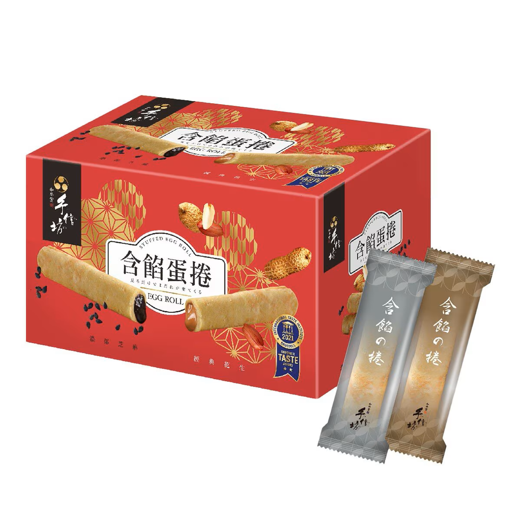 【手信坊】含餡蛋捲禮盒 480g