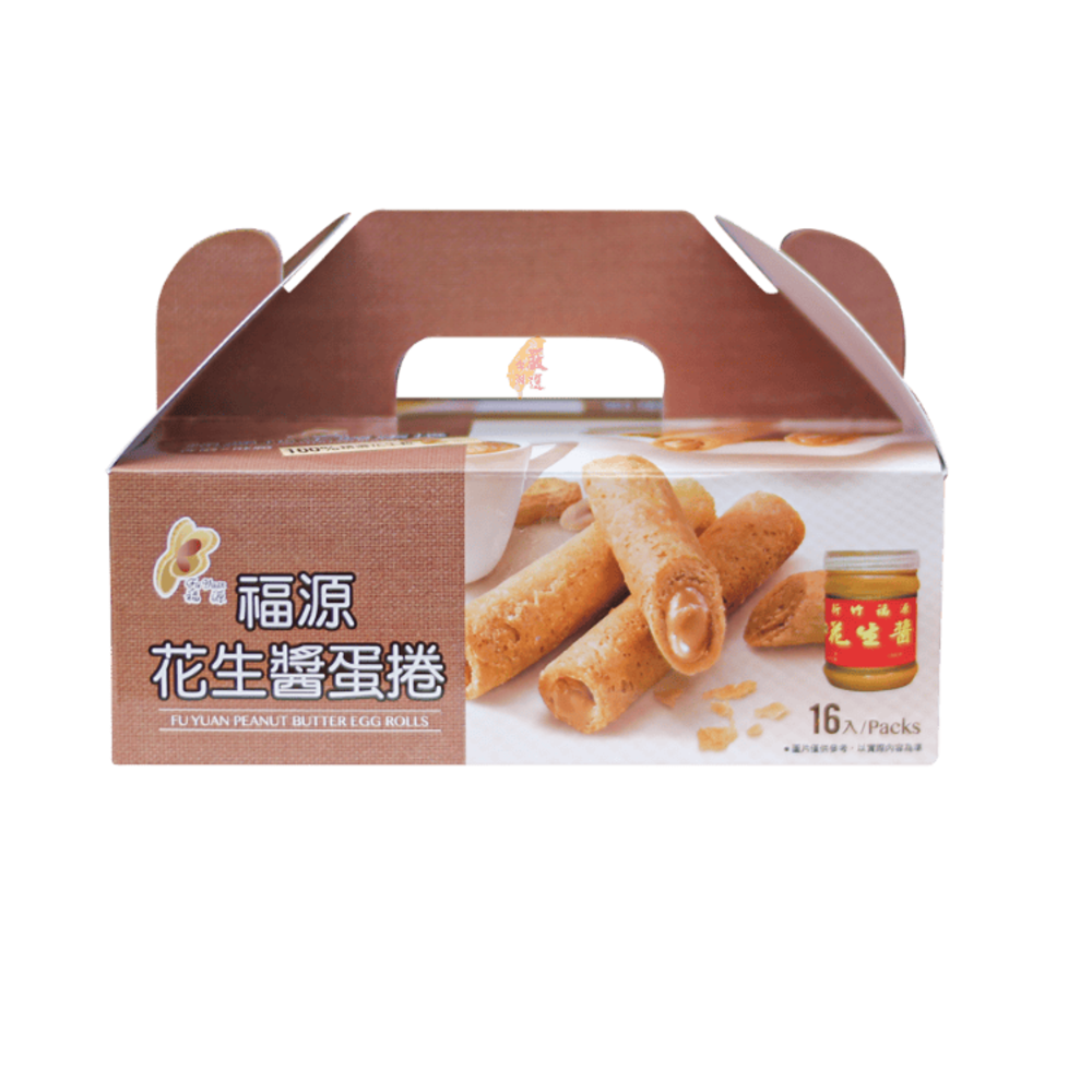 【福源】花生醬蛋捲320g