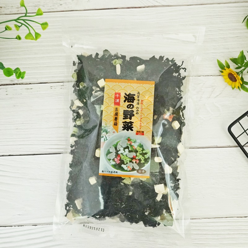 【千浦】豆腐蘑菇海帶芽100g