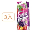 【波蜜】一日蔬果100%紫色蔬果汁250ml 3入1組